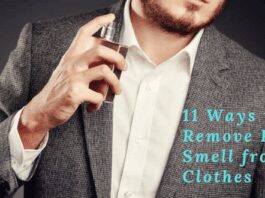 get smells out from clothes